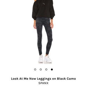 New Look at me now Spanx Black Camo Leggings